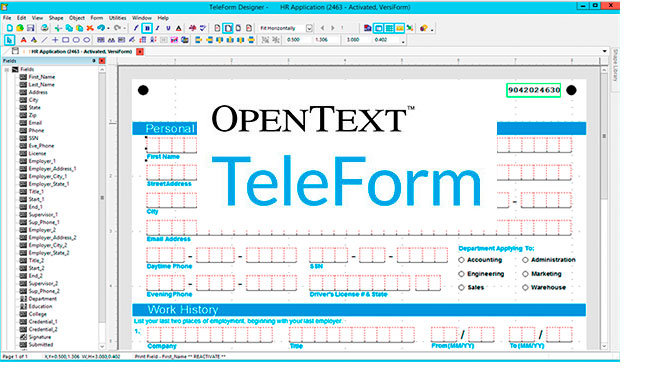 OpenText TeleForm